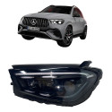 Farol Esquerdo Mercedes Gle 400 2024/2025 Classe W167 Led Dr