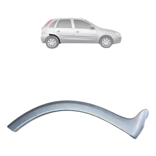 Moldura Paralama Traseiro Corsa Hatch 2003 A 2012 Direito