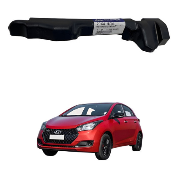 Suporte Defletor Ar Direito Radiador Hyundai Hb20 2013 2018