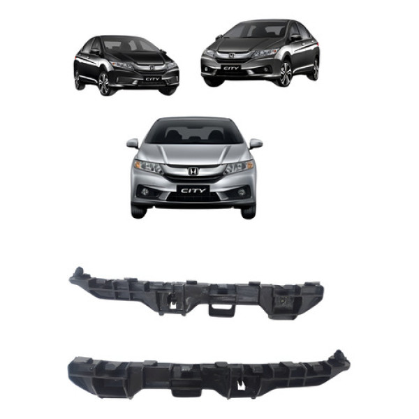 Guia Direito P/choque Dianteiro Honda City 2015 A 2021