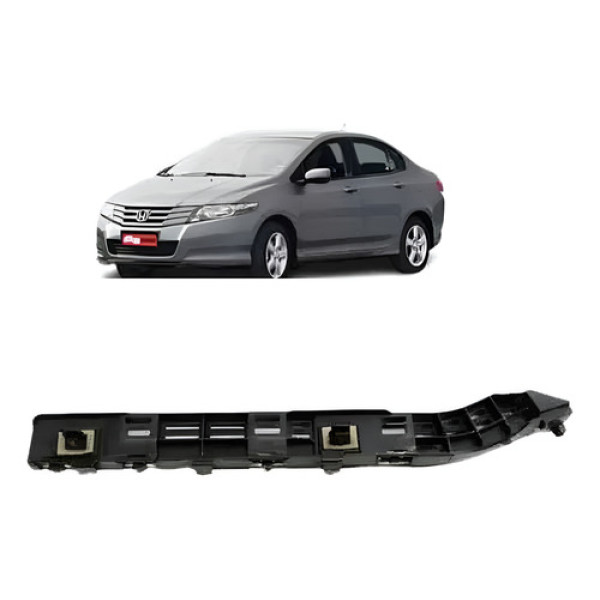 Suporte Guia Parachoque Traseiro Direito Honda City 09/12