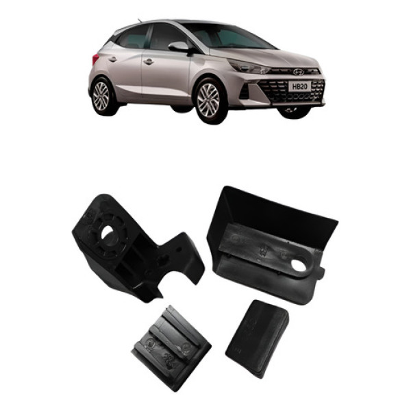 Kit Garra Recuperação Farol Hyundai Hb20 2024 2025 Ld