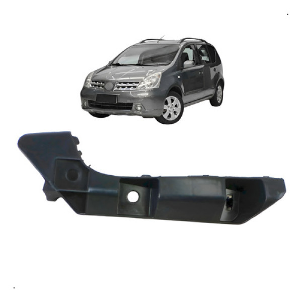 Guia Esquerdo Parachoque Dianteiro Livina 2009 A 2013 14