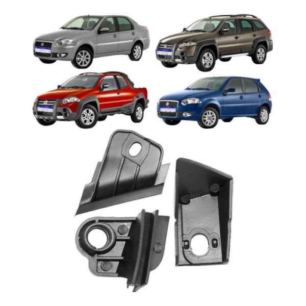 Kit Orelha Siena 2008 Curva Esquerda