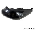 Farol Ford Ka Esquerdo 2018 2019 2020 2021 Máscara Negra Esquerdo/motorista