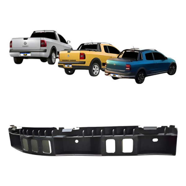 Suporte Direito Guia Parachoque Traseiro Vw Saveiro G5 G6 G7