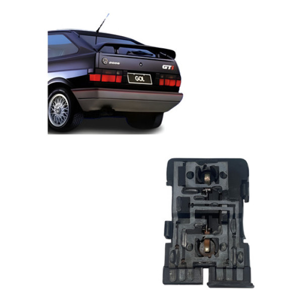 Soquete Lanterna Traseira Lado Direito Vw Gol G1 1988 A 1994