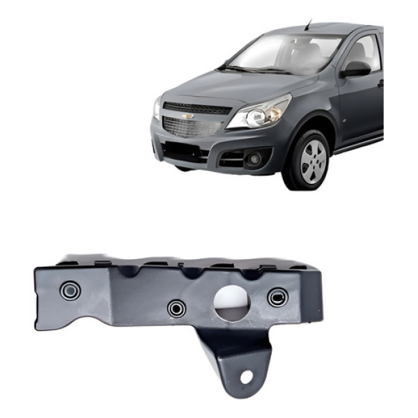 Guia Direito Parachoque Dianteiro Agile Montana 2010 A 2016