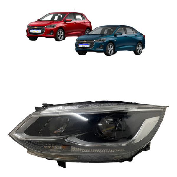 Farol Esquerdo Onix Premier 2021 2022 2023 2024 2025 