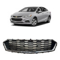 Grade Central Parachoque Dianteiro Gm Cruze Sedan 2017 2020 Preto