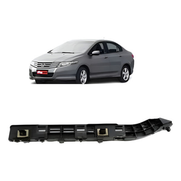 Suporte Guia Parachoque Traseiro Esquerdo Honda City 09/12