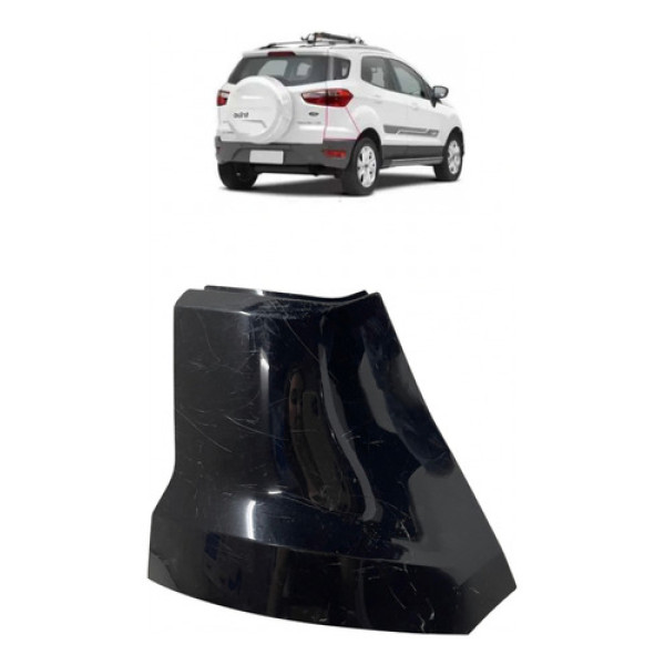 Polaina Ponteira Traseira Direita Ecosport 2017 18 19 20 21