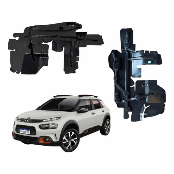 Defletor Direito Radiador C4 Cactos 2020 2021 2022 2023 2024