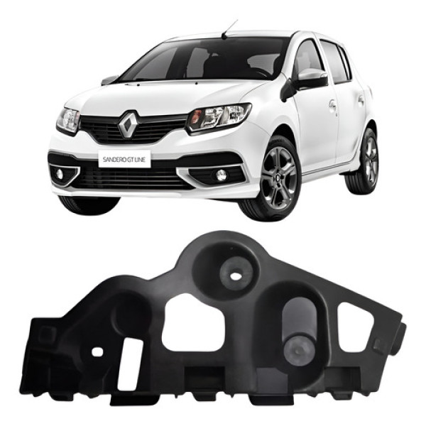Suporte Guia Parachoque Traseiro Direito Sandero 15/20 Origi