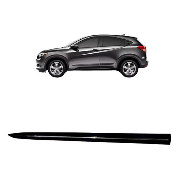 Friso Lateral Porta Dianteira Esquerda Honda Hrv 2015/2020