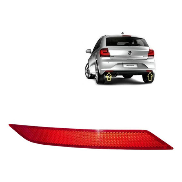 Refletor Parachoque Direito Traseiro Gol G7 
