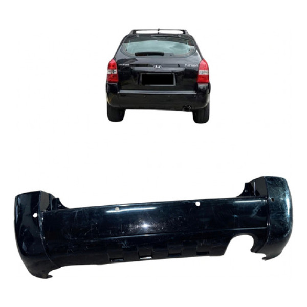 Parachoque Traseiro Tucson 2005 A 2013 2014 2015 Com Furo