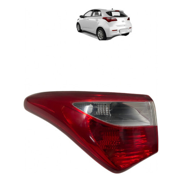 Lanterna Traseira Esquerda Bicolor Hyundai Hb20 2013 A 2018 