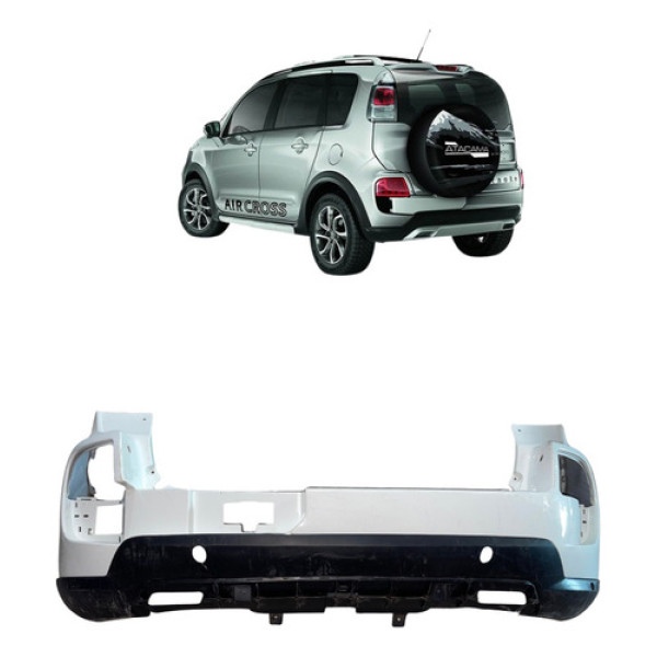Parachoque Traseiro Citroen Air Cross 2011 A 2015