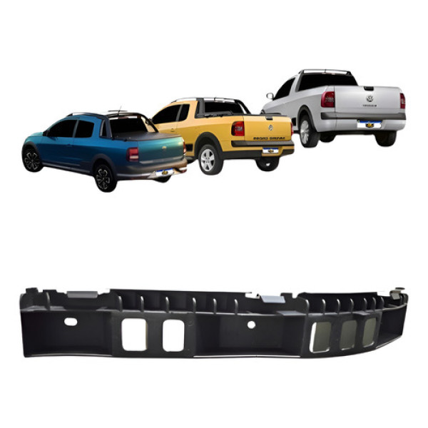 Guia Suporte Do Parachoque Traseiro Saveiro G5 G6 G7 Esquerd