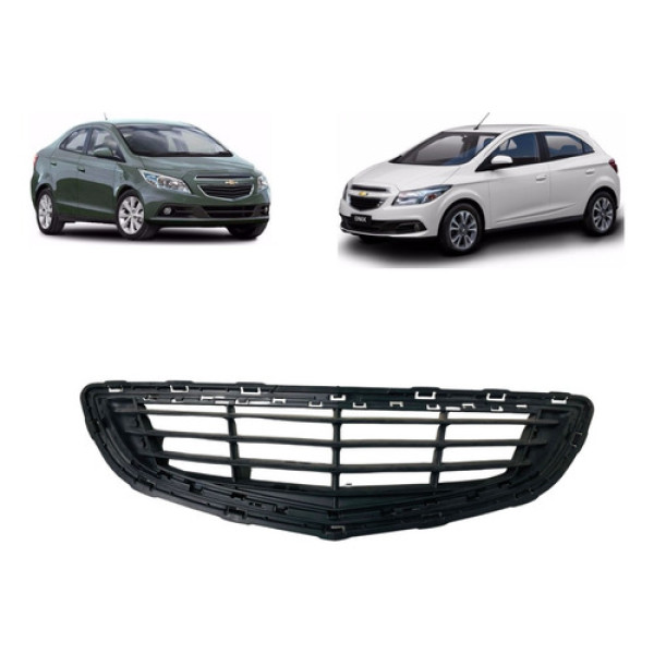 Grade Superior Pára-choque Ônix Prisma 2012 A 2016 S/friso 