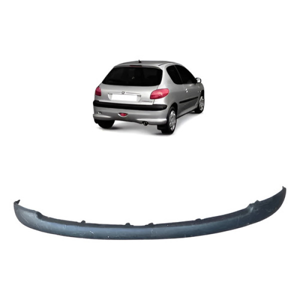 Acabamento Parachoque Dianteiro Peugeot 206 2003 A 2009