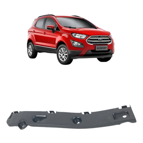 Guia Parachoque Traseiro Esquerdo Ecosport 13/21 Original