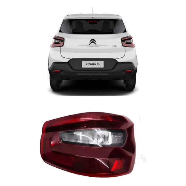 Lanterna Lado Direito Citroen C3 2023 2024 2025 
