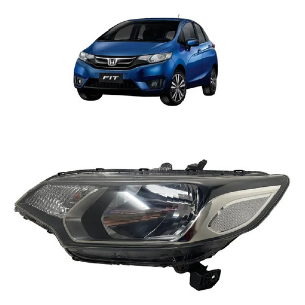 Farol Esquerdo Honda Fit 2015/2016/2017/2018/2019/2020 Esquerdo/motorista