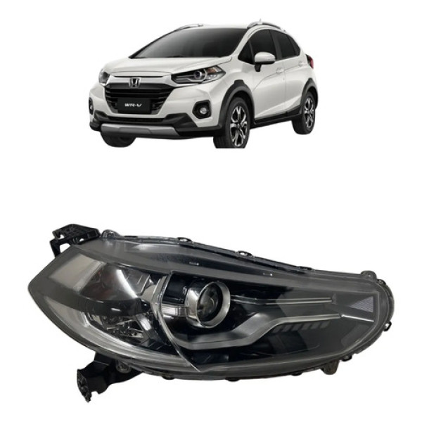 Farol Dianteiro Direito Honda Wrv 2018 2019 2021 Fullled Direito/passageiro