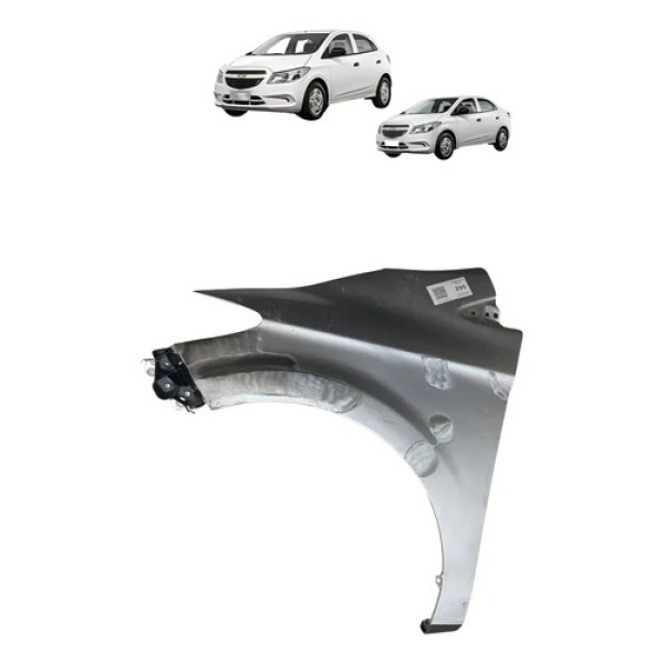 Paralama Esquerdo Onix Prisma 2012 A 2019 Sem Furo 