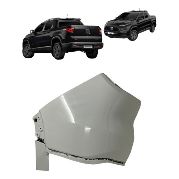Ponteira Parachoque Traseiro Esquerda Fiat Toro 2016 A 2024