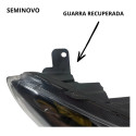 Farol Ford Ka Esquerdo 2018 2019 2020 2021 Máscara Negra Esquerdo/motorista