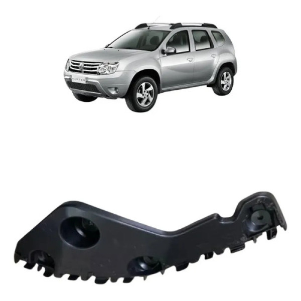Guia Parachoque Duster 2010 A 2015 Traseiro Direito Suporte