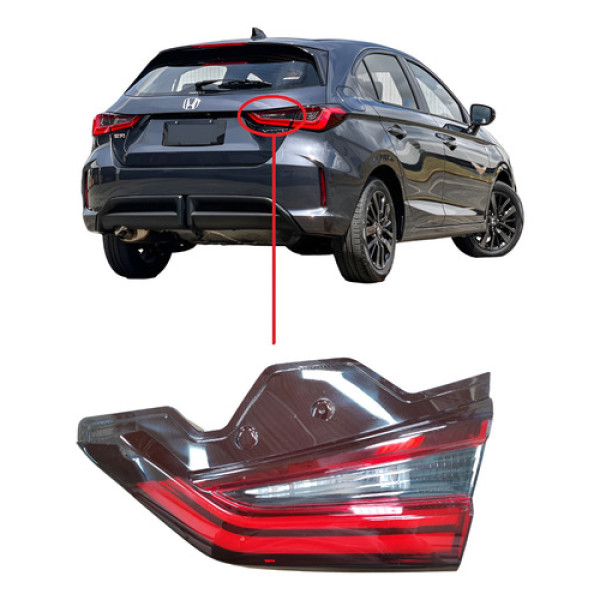 Lanterna Direita Porta Mala Honda City Hatch 2022 A2024 Led 