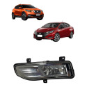 Farol Milha Auxiliar Neblina Esquerdo Kicks Versa 2017 2021 Cristal