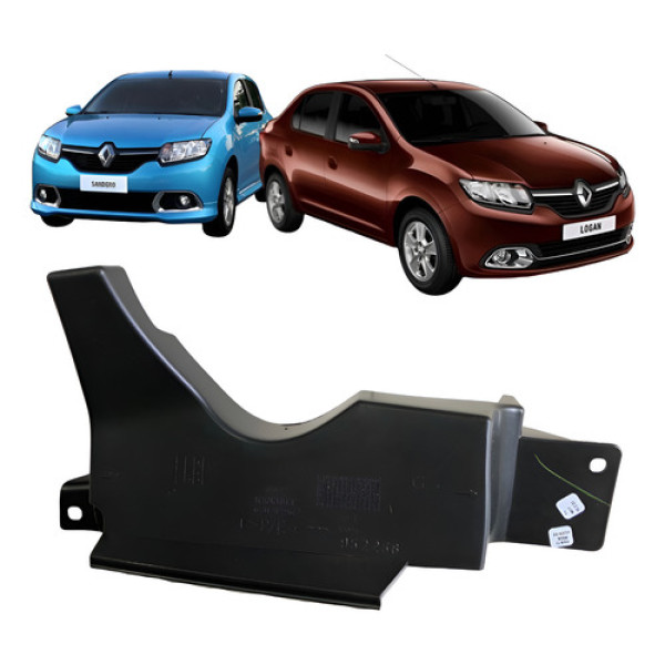 Guia Suporte Do Parachoque Sandero Dianteiro Lado Esquerdo 