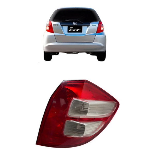 Lanterna Lado Direito Honda New Fit 2009/2014