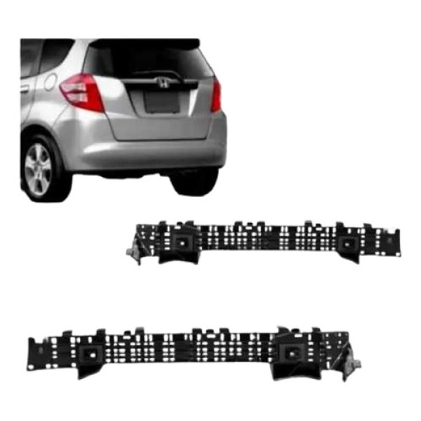 Guia Parachoque Traseiro Esquerdo Honda Fit 09 10 11 12 1314