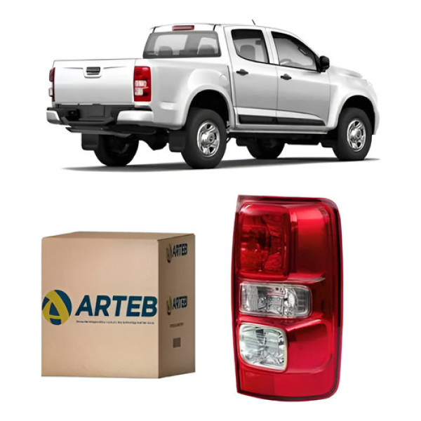 Lanterna Tras Dir Sem Led S10 2013 2014 2015 2016 2017 2018