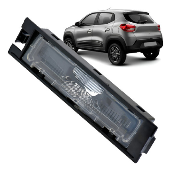 Lanterna Luz Placa Renault Kwid 2018 2019 2020 2021 A 2023