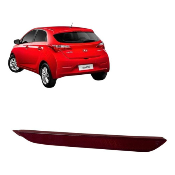 Refletor Esquerdo Para Choque Tras Hb20 Hacth 13 14 15