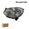 Farol  Esquerdo Nissan March 2012 A 2015 Cromado