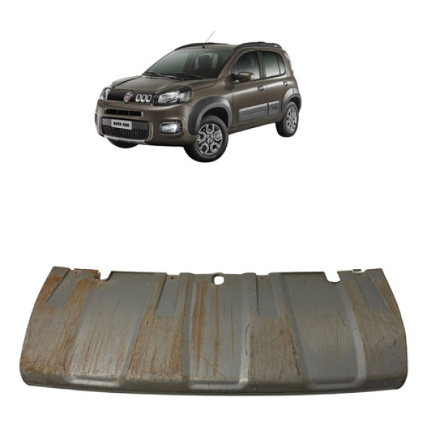 Moldura Inferior Parachoque Diant Fiat Uno Way 2015 A 2020