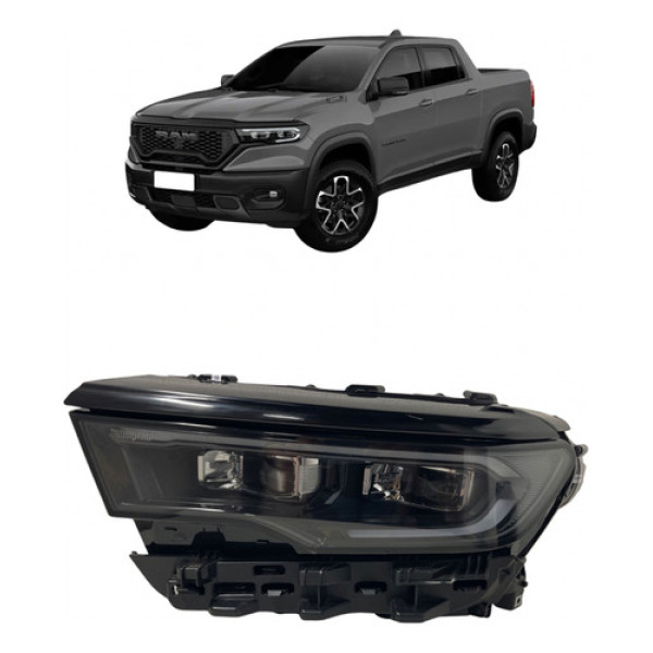 Farol Esquerdo Rampage Laramie 2023 2024 52200724 Original  Esquerdo/motorista