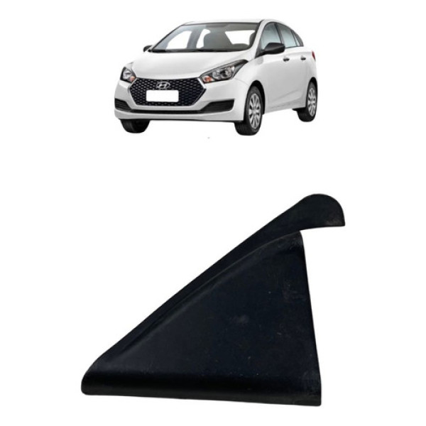 Acabamento Porta Traseira Direita Hb20 2013 A 2019  Preto