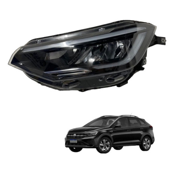 Farol Esquerdo Original Vw Nivus 2021 2022 2023 2024