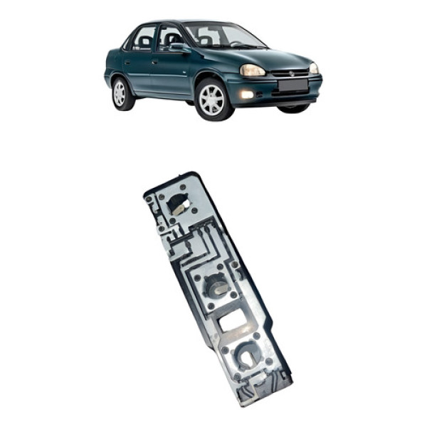 Circuito Soquet Lanterna Bolha Esq Corsa 99/03 Montana 03/10