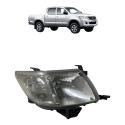 Farol Hilux 2012 2013 2014 2015 Direito Pick Up Cromado