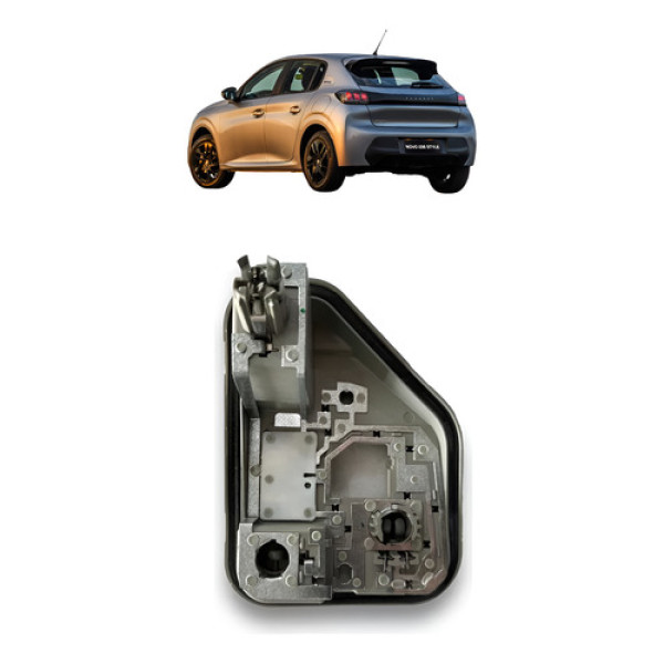Circuito Soquete Lanterna Direita Peugeot 208 2021 A 2024
